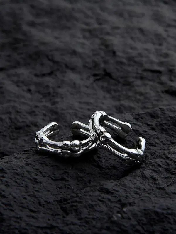 Jewelry Skeleton Bone Ring Size ONE SIZE - 4 Thumbnail