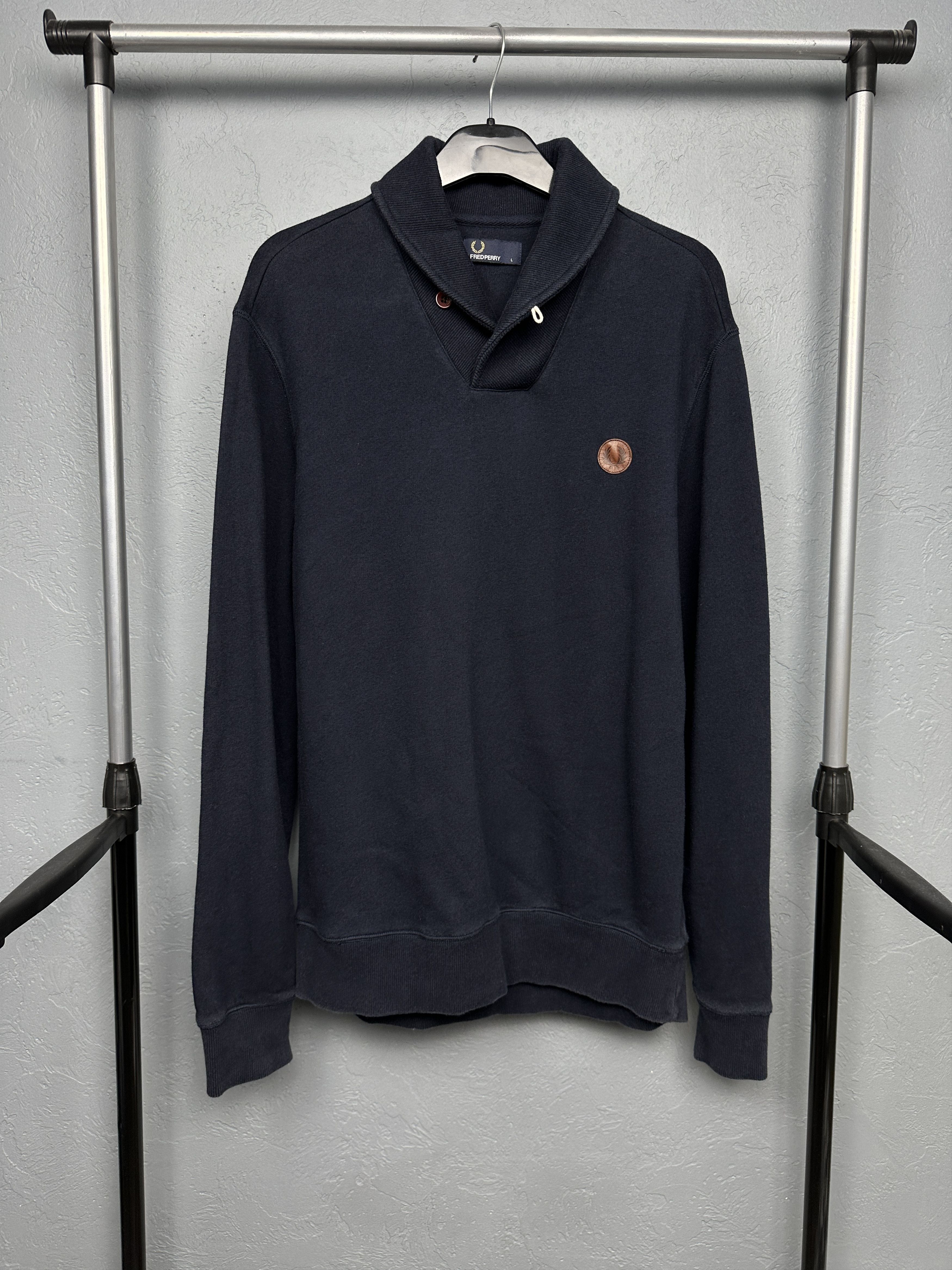 Fred Perry Fred Perry Mens Cardigan Sweater Size US L / EU 52-54 / 3 - 1 Thumbnail