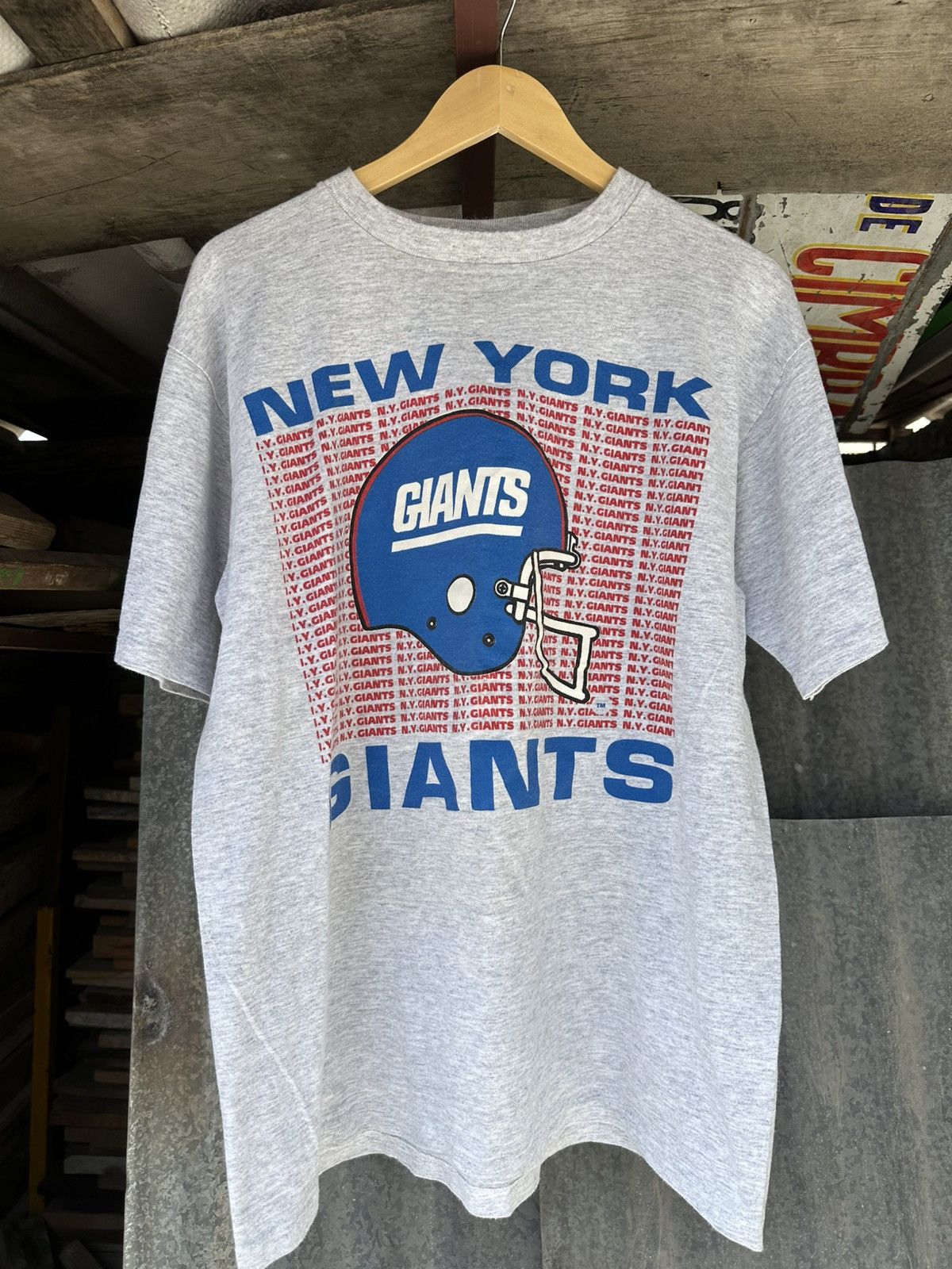 Other Vintage New York Giants 90s tee shirt Size US L / EU 52-54 / 3 - 1 Thumbnail