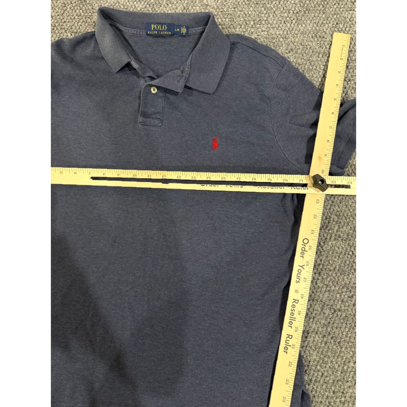 Polo Ralph Lauren Polo Ralph Lauren Polo Shirt Mens Large Blue Short Sleeve Embroidered Logo Size US L / EU 52-54 / 3 - 5 Thumbnail