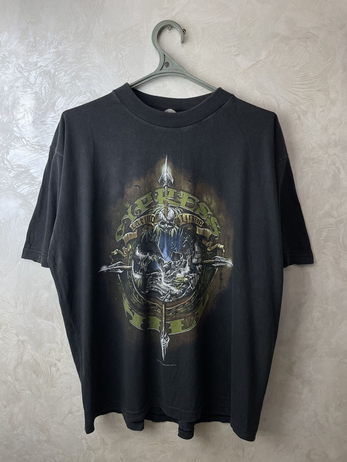 Vintage Vintage 1995 Cypress Hill Throw Your Set T Shirt Size XL 90s Size US XL / EU 56 / 4 - 1 Thumbnail