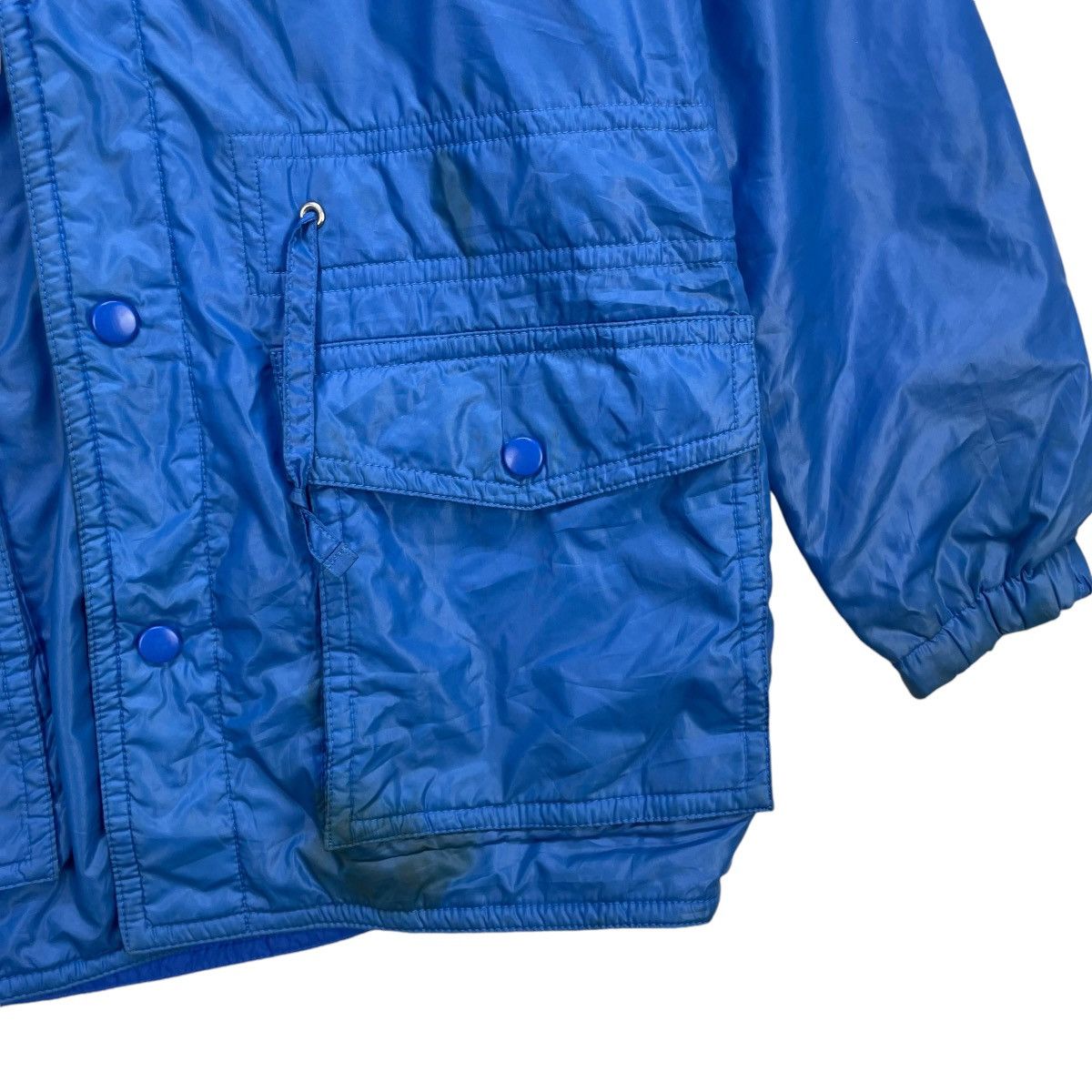 Adidas × Vintage Vintage Adidas 90s Light Puffer Hooded West Germany Size M / US 6-8 / IT 42-44 - 6 Thumbnail