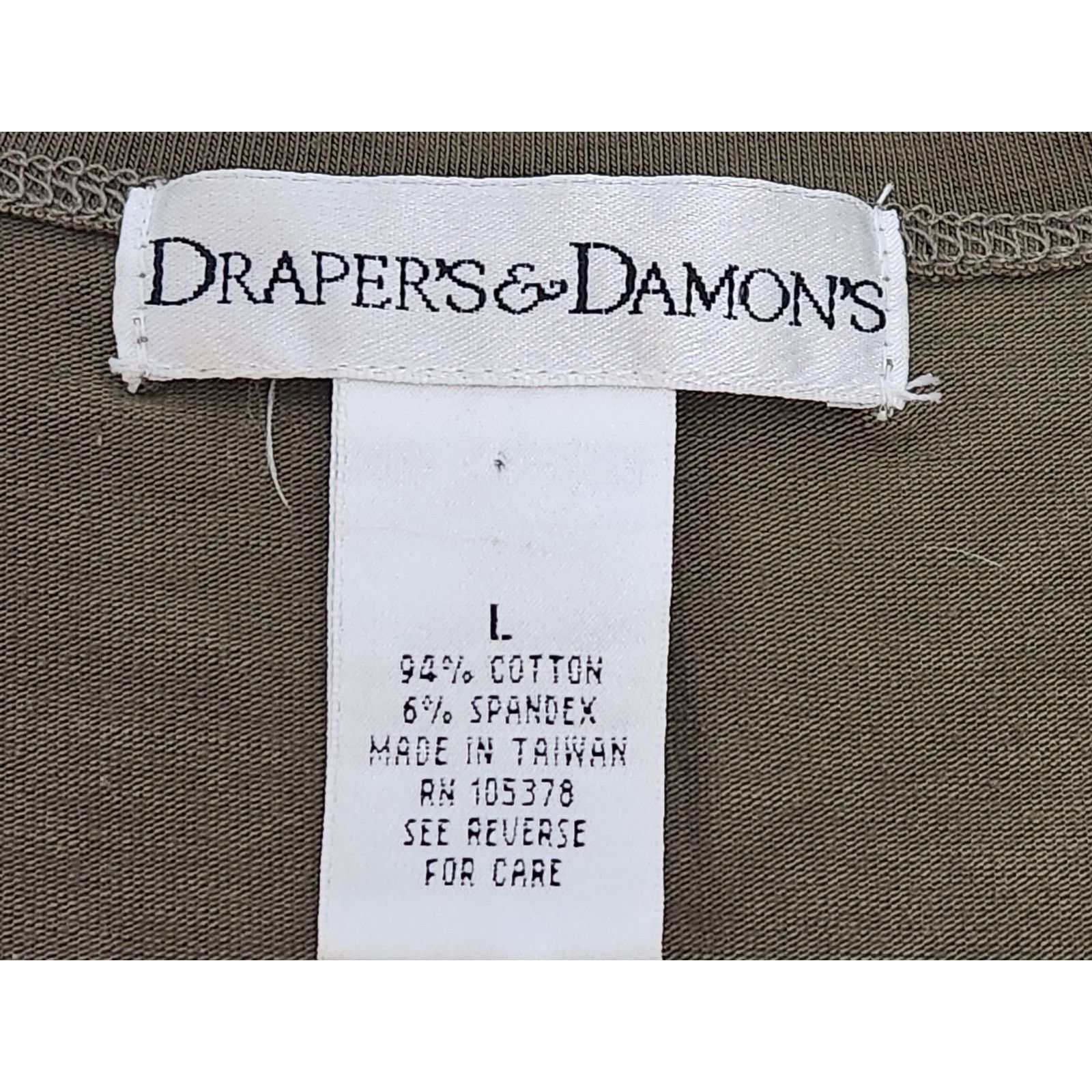 Other Draper's & Damon's Green Brown Sleeveless Top Large Soft Size L / US 10 / IT 46 - 4 Thumbnail