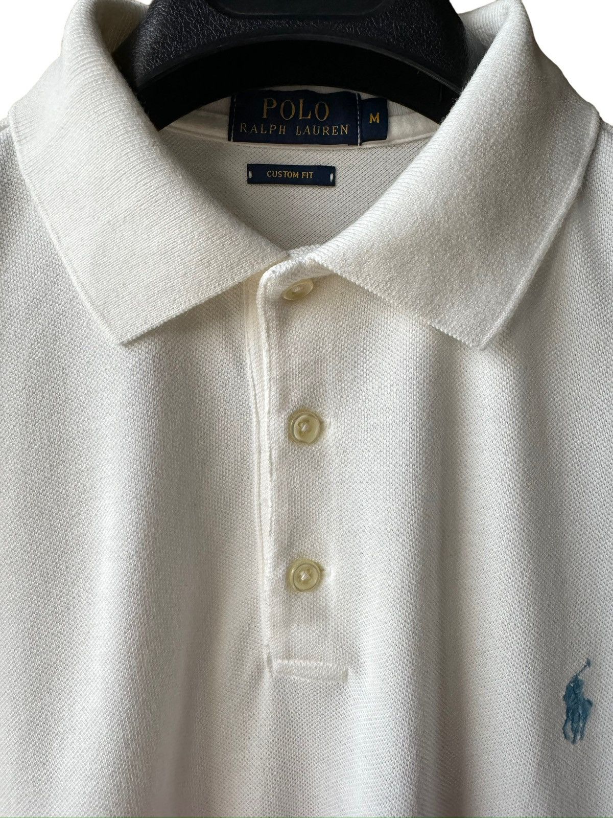 Polo Ralph Lauren Polo Ralph Lauren men’s white fade to red polo shirt medium Size US M / EU 48-50 / 2 - 2 Thumbnail