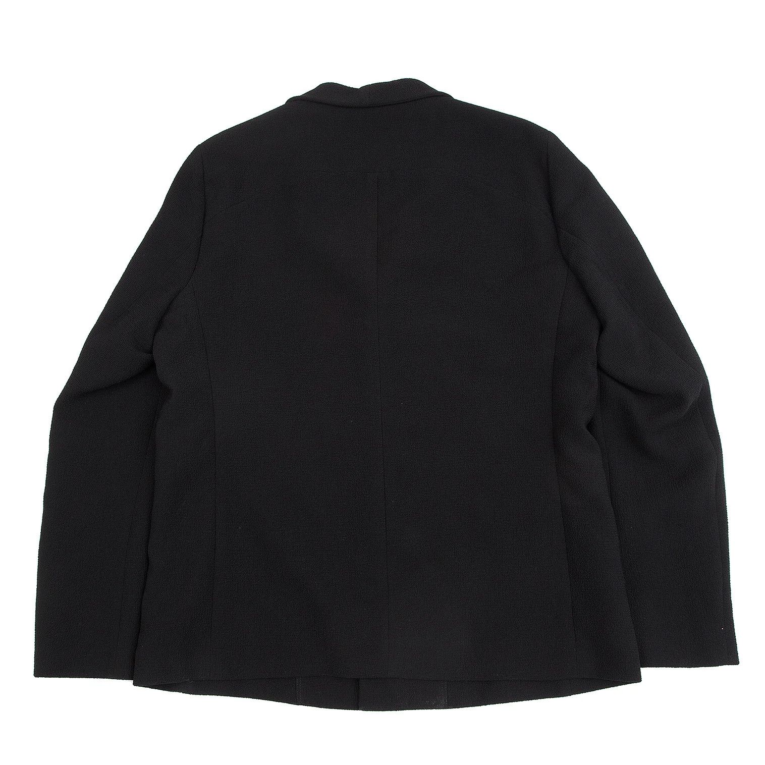 Emporio Armani Black Polyester Snap Button Jacket Size 56 Size US XL / EU 56 / 4 - 16 Thumbnail
