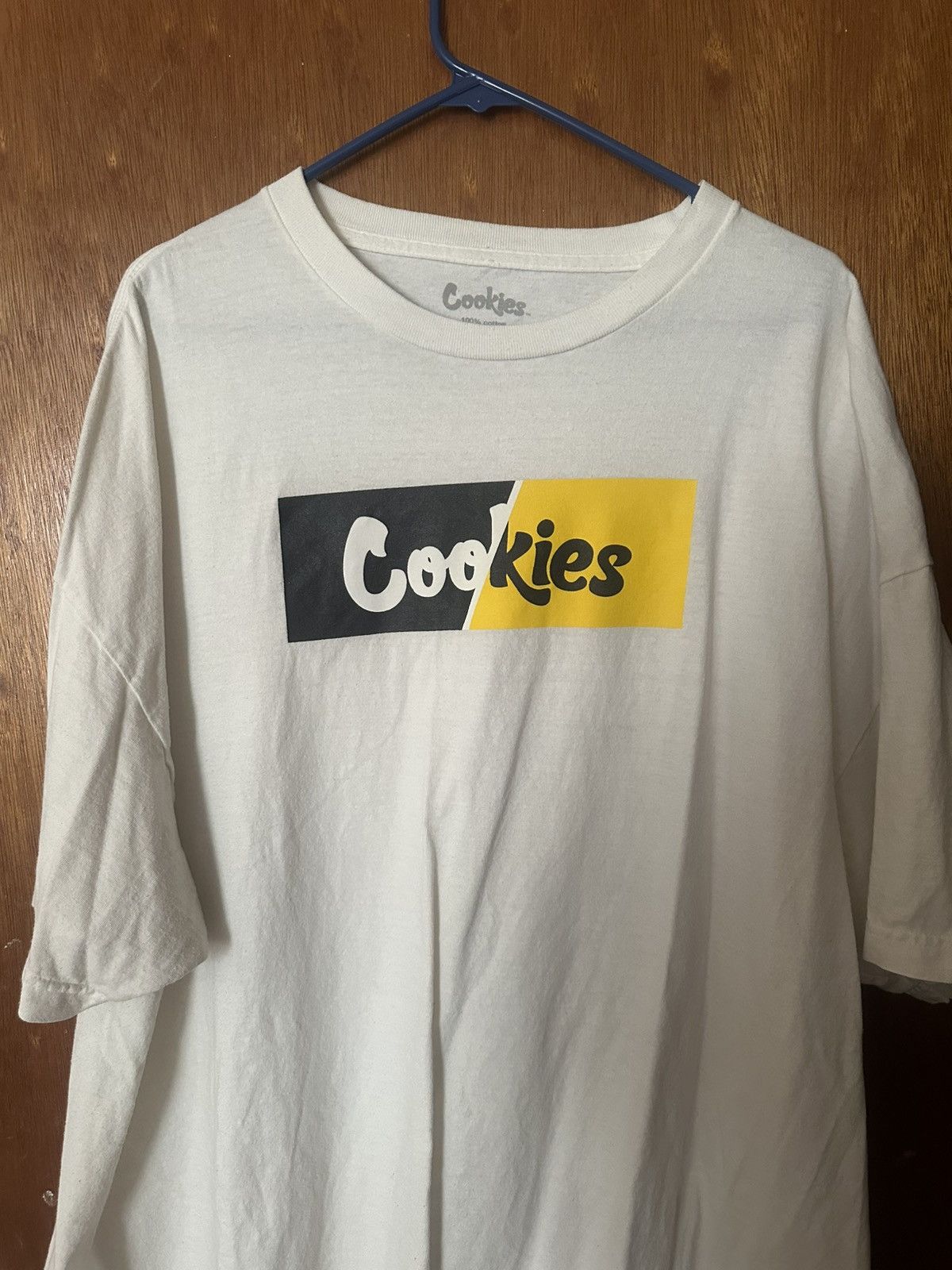 Cookies 3XL Black/Yellow Cookies Box Logo T-shirt Size US XXL / EU 58 / 5 - 1 Thumbnail