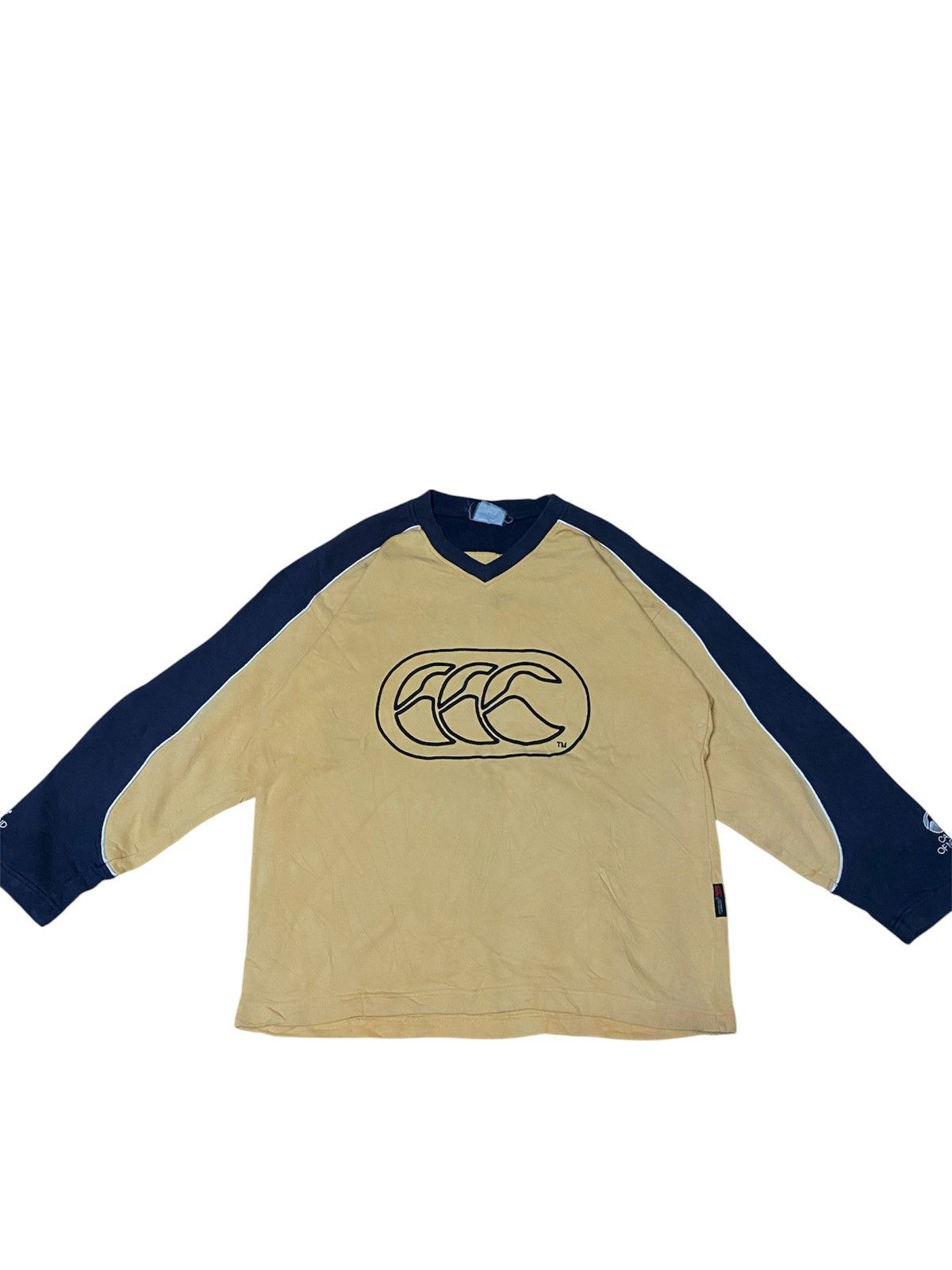 Canterbury of New Zealand Canterbury Embroidery Big Logo Polartec Rugby Jersey Shirt Size US XL / EU 56 / 4 - 1 Thumbnail