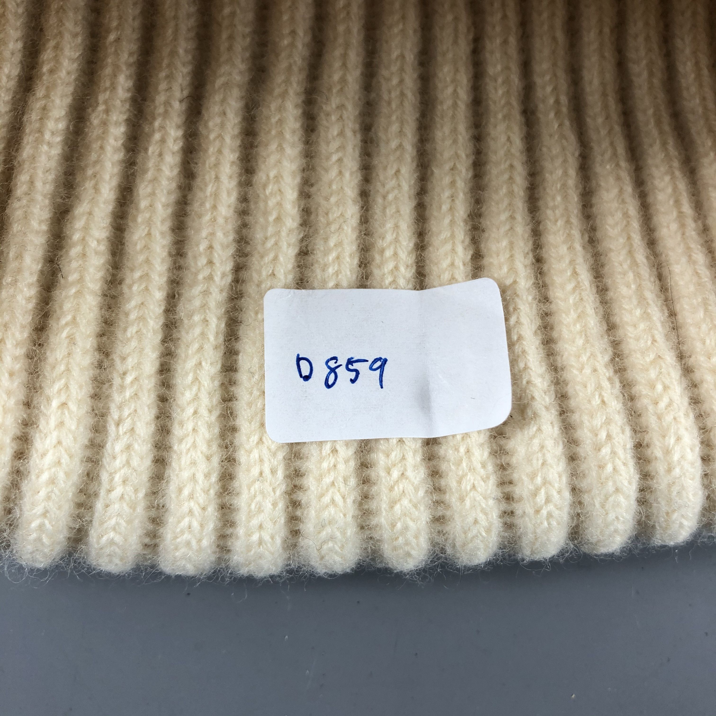 Vintage Vintage Cream Beanie Snow Hat Snow Cap -D859 Size ONE SIZE - 6 Thumbnail