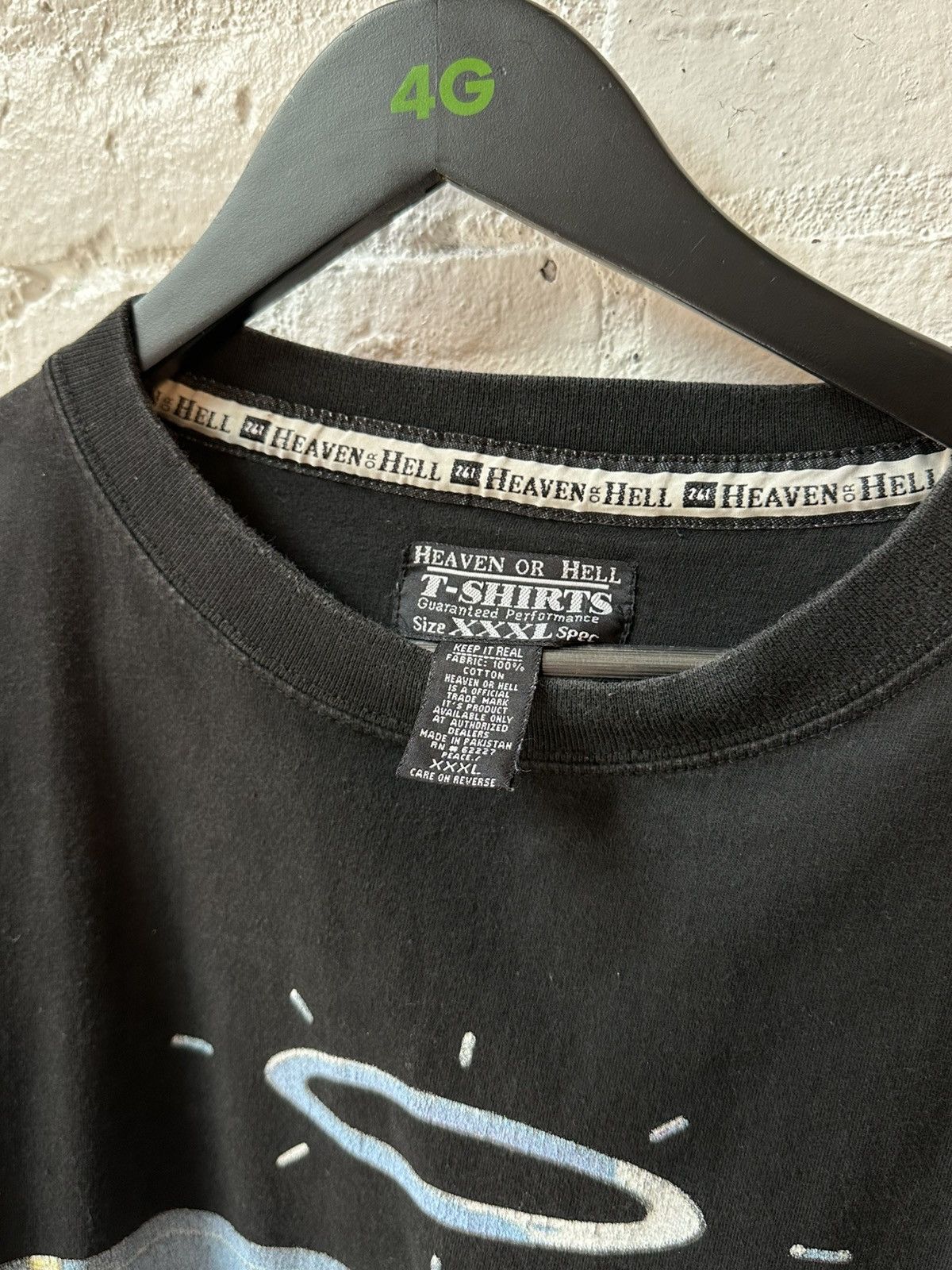 Vintage VINTAGE HEAVEN OR HELL XXL LONG SLEEVE Size US XXL / EU 58 / 5 - 3 Thumbnail