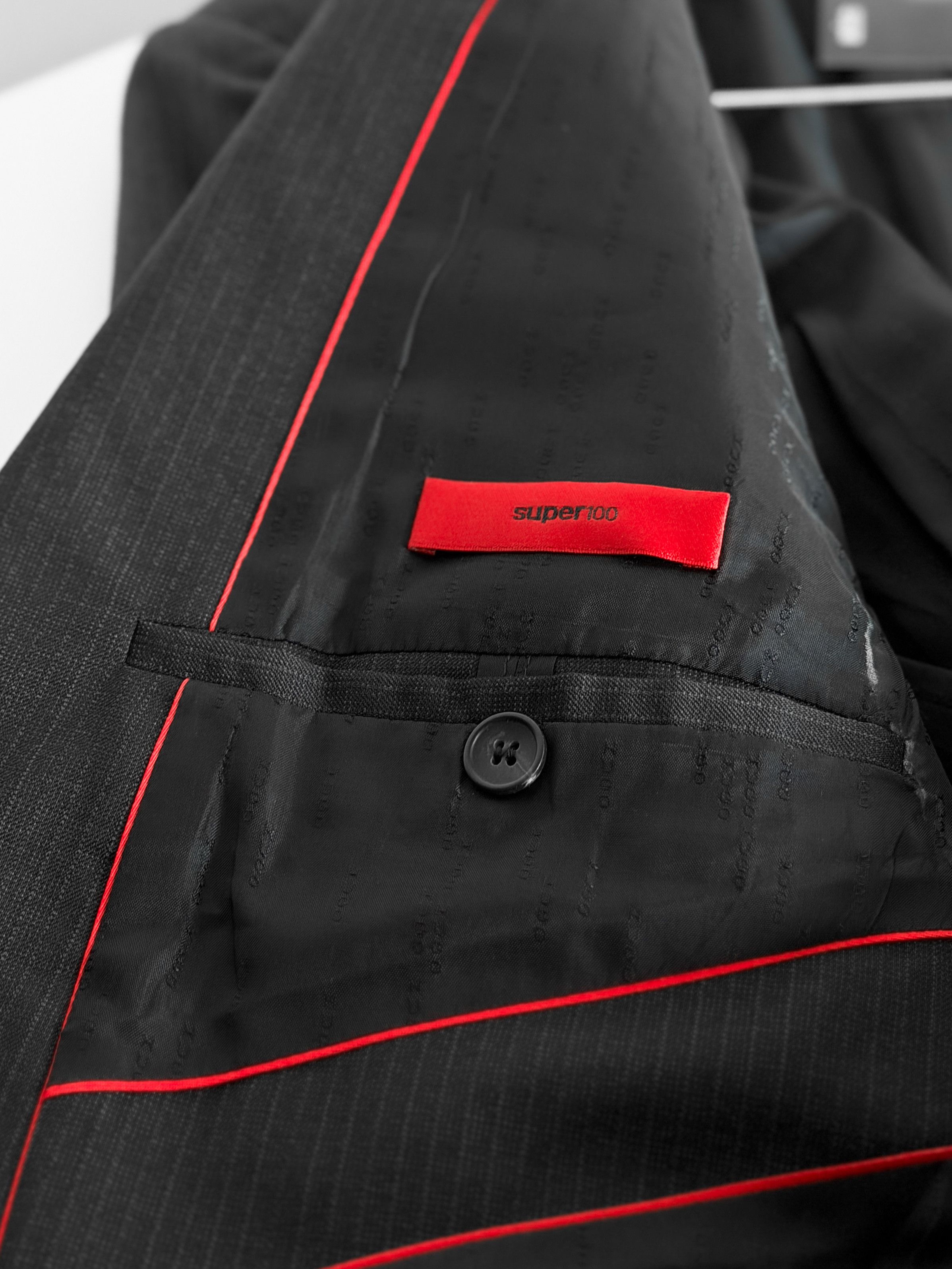 Hugo Boss HUGO BOSS Red Label Navy Blazer Suit Jacket Size 40L - 10 Thumbnail