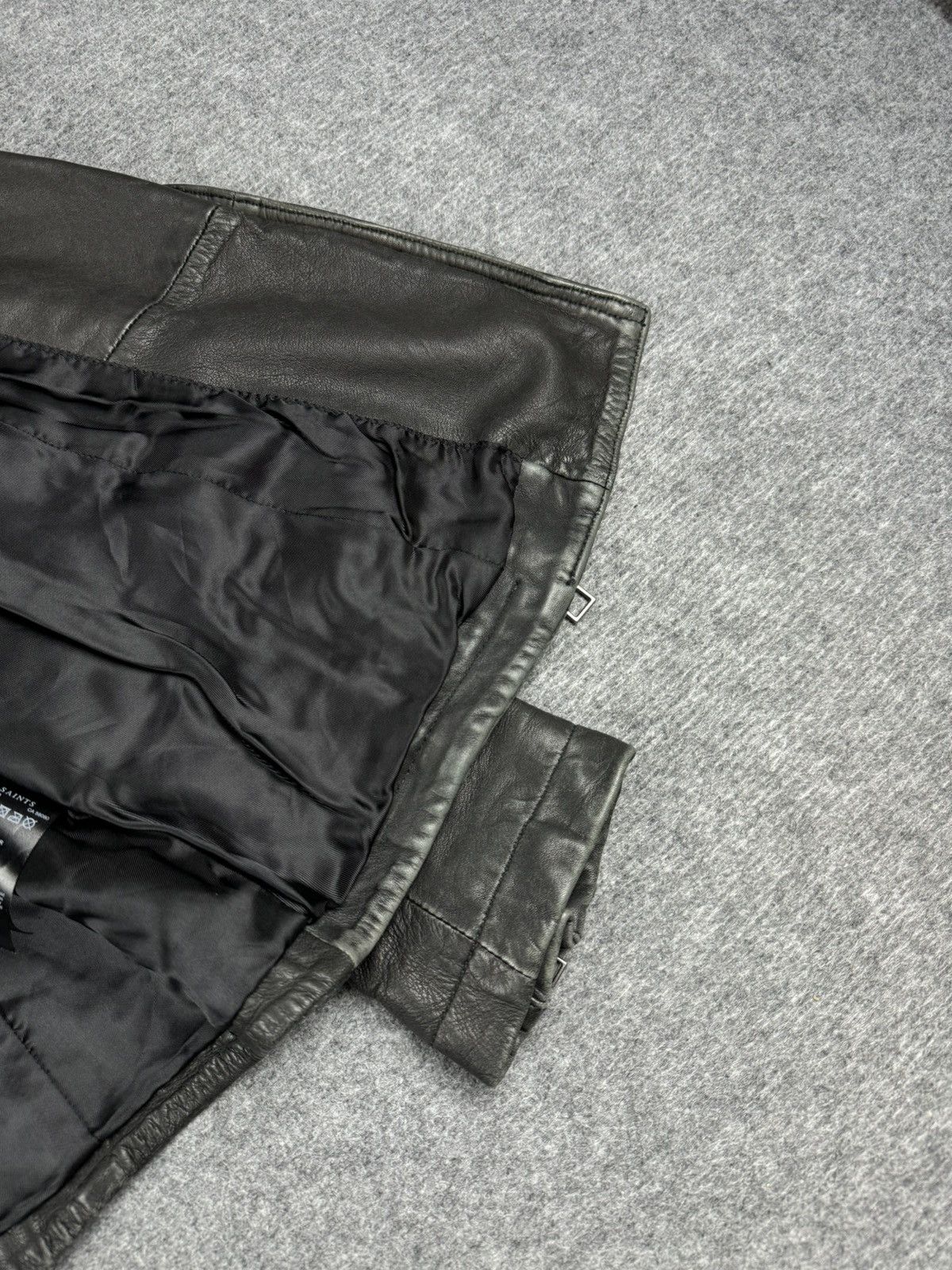 Allsaints × Genuine Leather Allsaints Rampones Leather Jacket Size M / US 6-8 / IT 42-44 - 9 Thumbnail