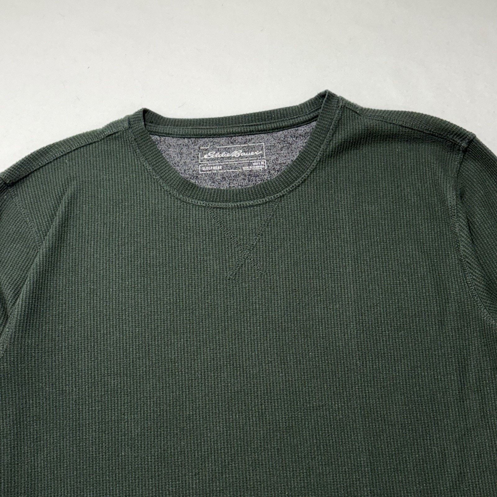 Eddie Bauer Eddie Bauer Sleepwear Medium Slim Fit Waffle Knit T Shirt Size US M / EU 48-50 / 2 - 2 Thumbnail