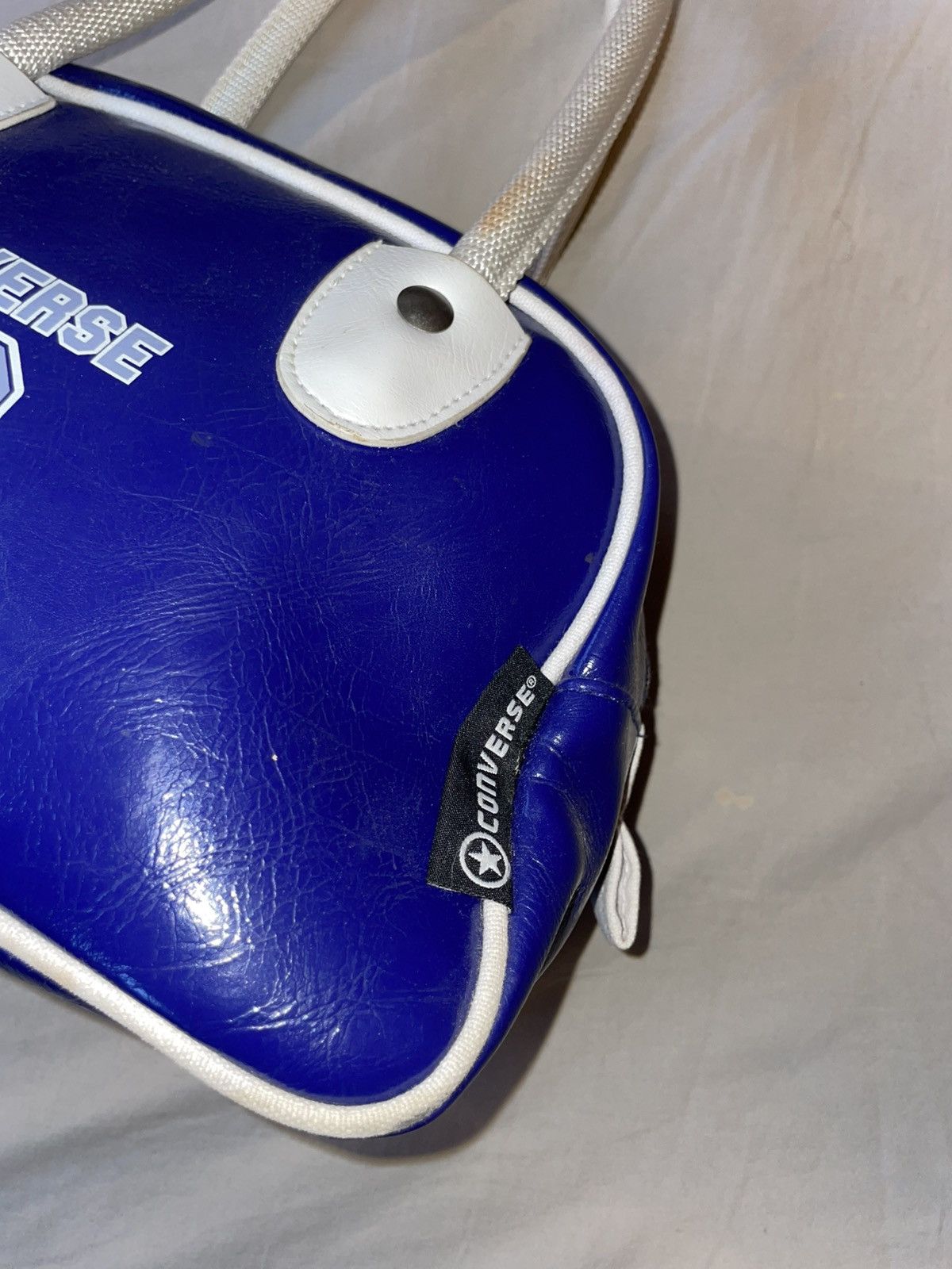 Converse Rare Vintage Converse Varsity Bag| 100% PVC| 2000s Y2K Style Size ONE SIZE - 4 Thumbnail