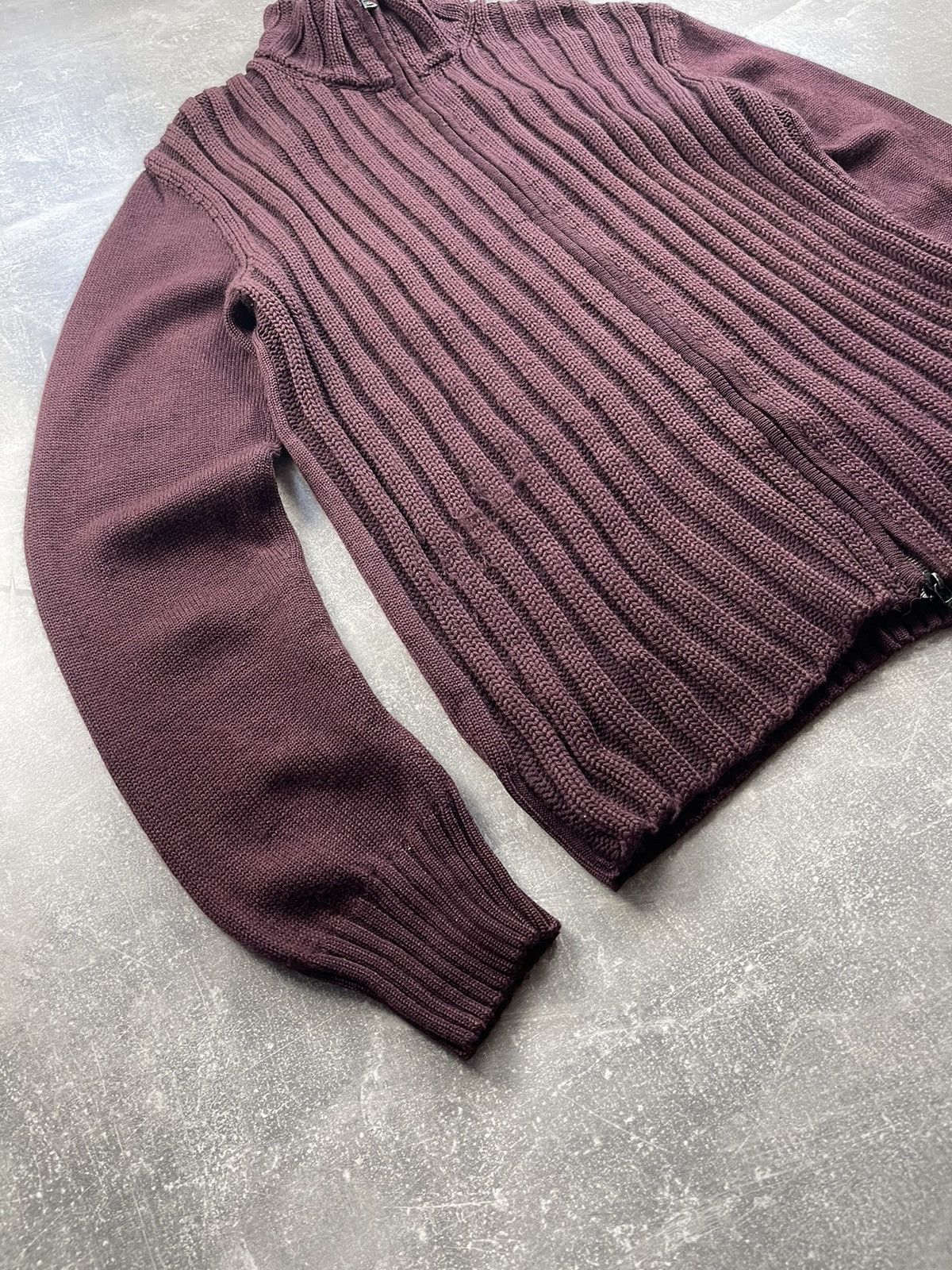 Dolce & Gabbana × Vintage Dolce&Gabbana Archive Knitted Avant Garde Zip Sweater Size US L / EU 52-54 / 3 - 7 Thumbnail