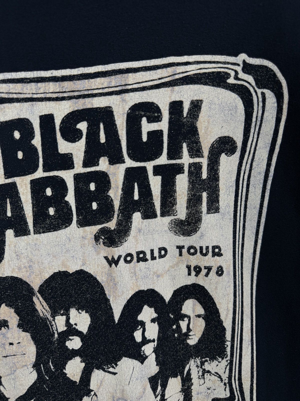 Black Sabbath Vintage 2013 Black Sabbath World Tour 1978 T-Shirt Retro Size US XL / EU 56 / 4 - 9 Thumbnail