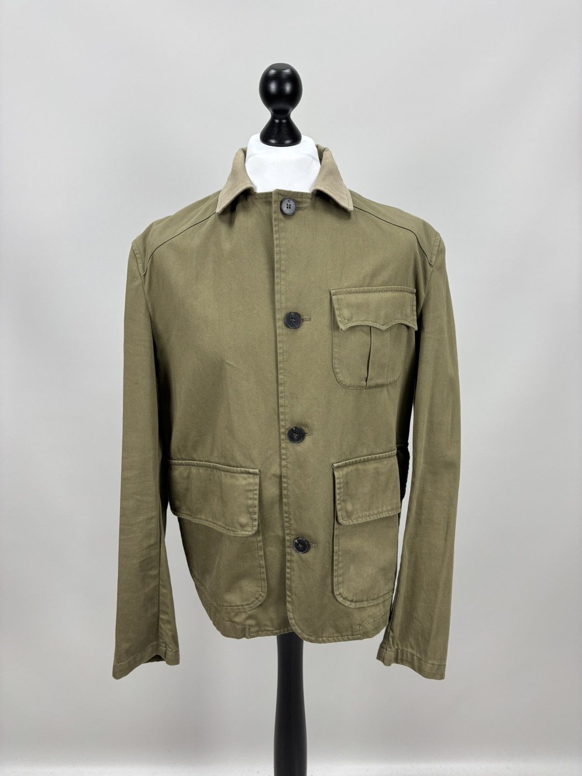 Alexander McQueen Mens jacket Alexander McQueen Size 50 Color Khaki/Brown Size US M / EU 48-50 / 2 - 1 Thumbnail