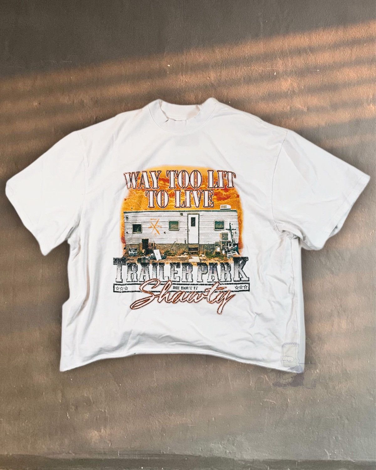 STAFF WORKFORCE ✪ TRAILER PARK SHORTY TEE suicideboys scrim