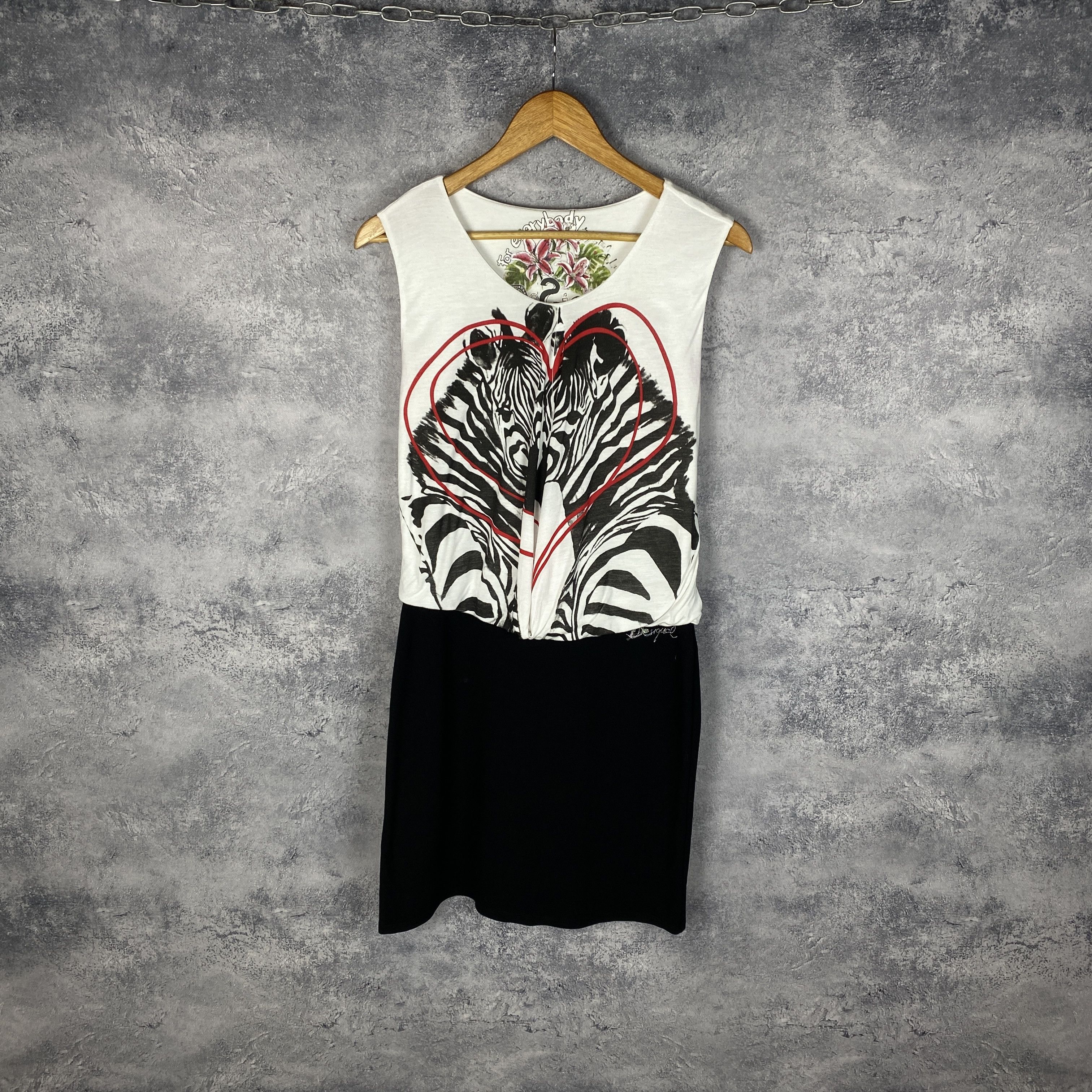 Desigual Desigual Dress Women's Animal Print Size M Multicolor Size M / US 6-8 / IT 42-44 - 1 Thumbnail