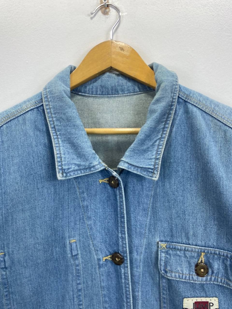 Japanese Brand japanese brand denim jacket nice design Size US M / EU 48-50 / 2 - 2 Thumbnail