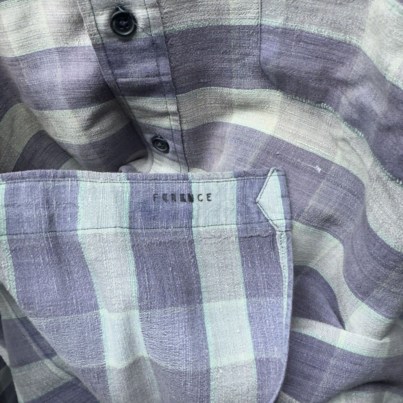 Vintage Polo Ralph Lauren Plaid Striped Lowell Shirt ERD Grunge Size US XL / EU 56 / 4 - 7 Thumbnail