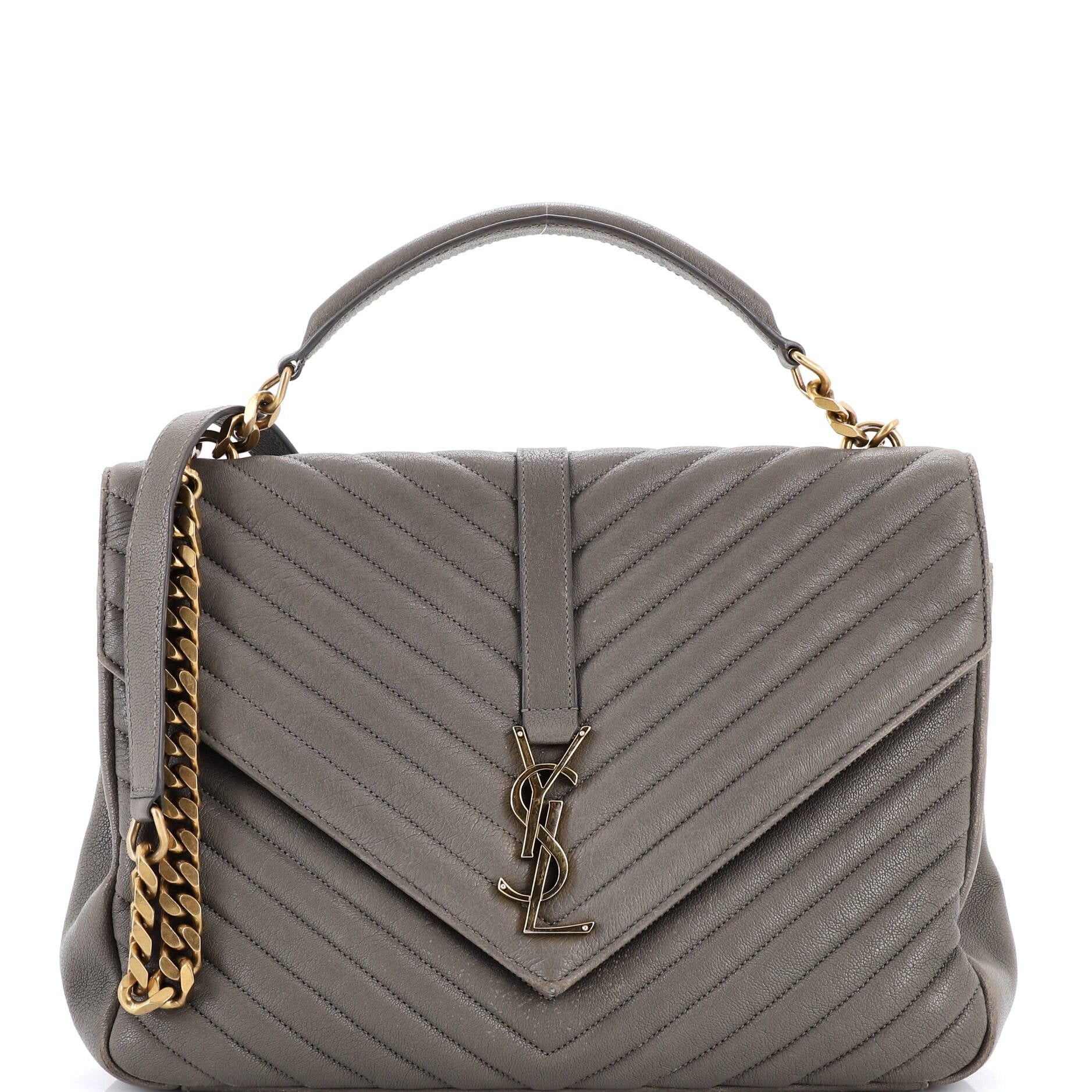 Saint Laurent Paris Classic Monogram College Bag Size ONE SIZE - 1 Thumbnail