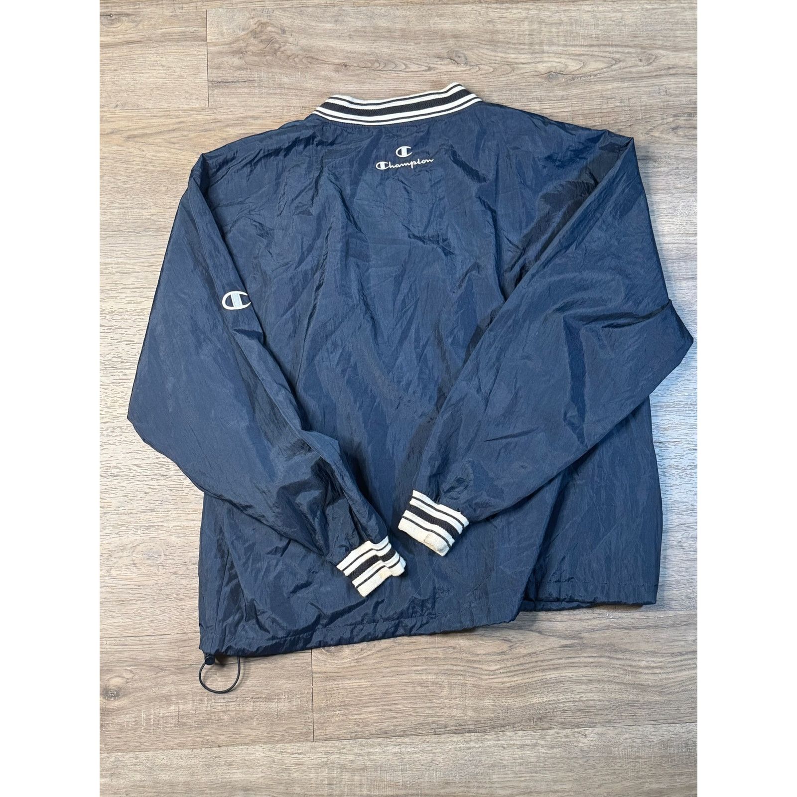 Champion Champion SHS Hawks Vintage Pullover Lined Windbreaker Jacket Size US XL / EU 56 / 4 - 2 Thumbnail