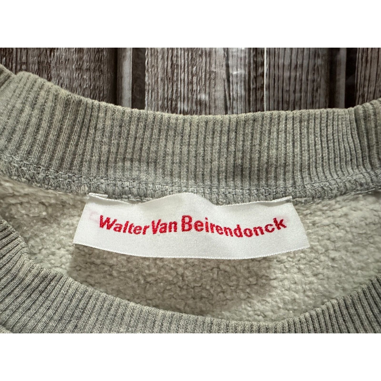 Walter Van Beirendonck Walter van beirendonck grafic embroidered Sweatshirt color g Size US M / EU 48-50 / 2 - 4 Thumbnail