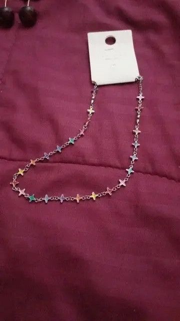 VIBE Multicolor Star Chain Necklace Size ONE SIZE - 7 Thumbnail