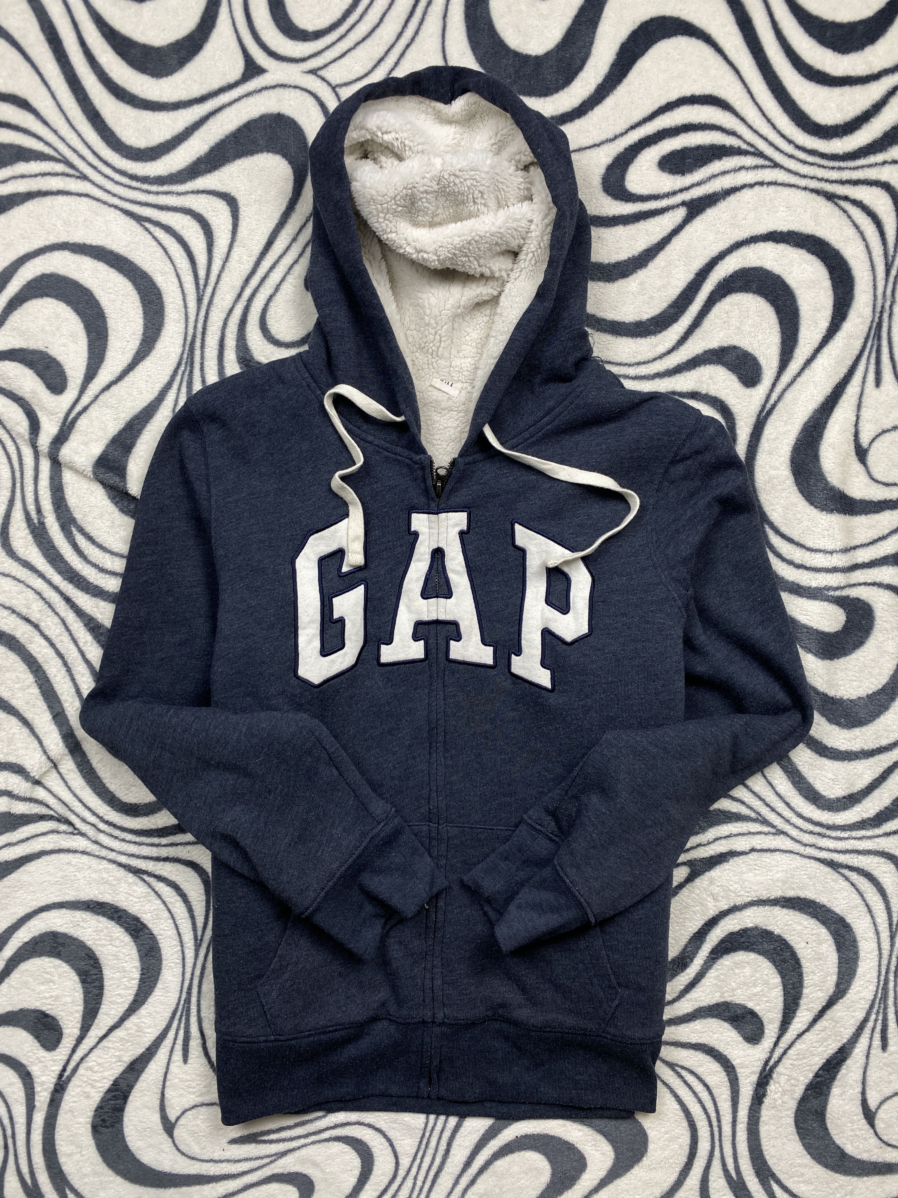 Gap Gap Vintage Zip Hoodie Sherpa Size US L / EU 52-54 / 3 - 1 Thumbnail