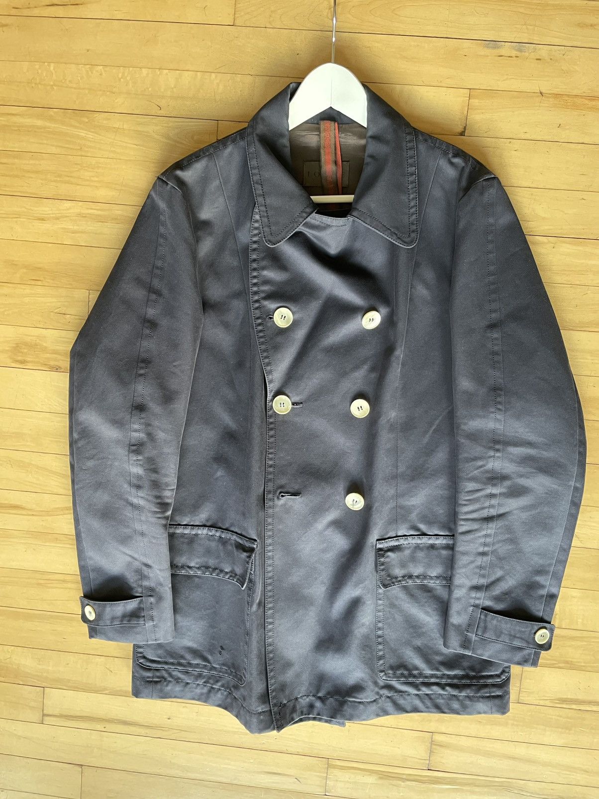 Loewe Loewe Parka light jacket sailor style / trench material Size US S / EU 44-46 / 1 - 1 Thumbnail