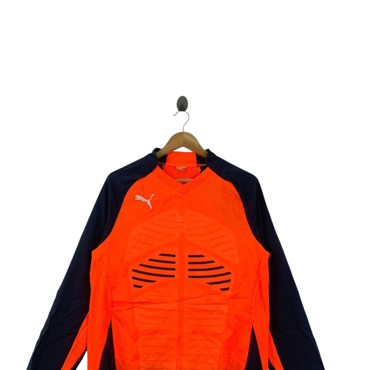 Puma Vintage PUMA EVO POWER Edition Orange Jersey Track Warm Size US M / EU 48-50 / 2 - 2 Thumbnail