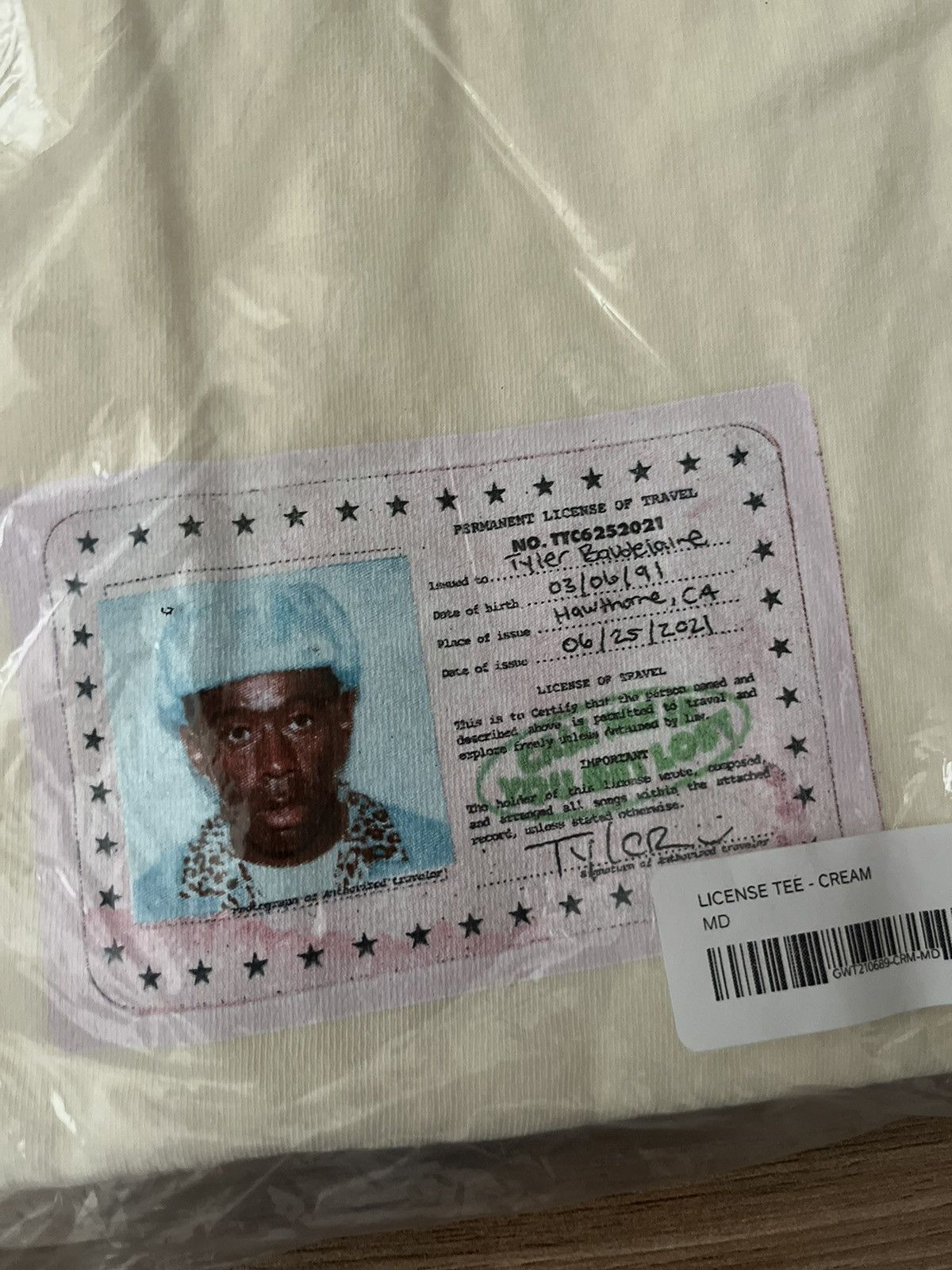 Golf Wang Golf Wang License Tee Size US M / EU 48-50 / 2 - 3 Thumbnail