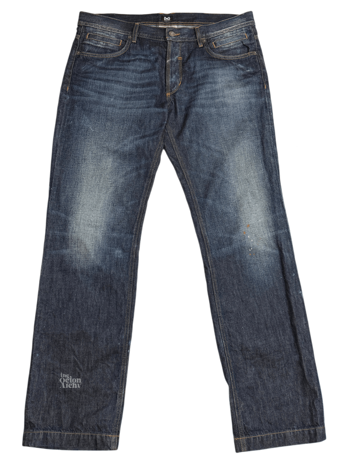 Dolce & Gabbana Vintage 90's/Y2K Dolce & Gabanna Indigo Wash Denim Jeans Size US 38 / EU 54 - 1 Thumbnail