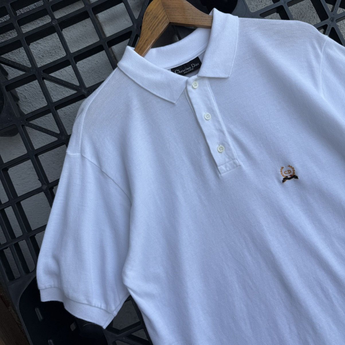 Christian Dior Monsieur Vintage CD Embroidery Christian Dior Monsieur Polos Size US M / EU 48-50 / 2 - 4 Thumbnail