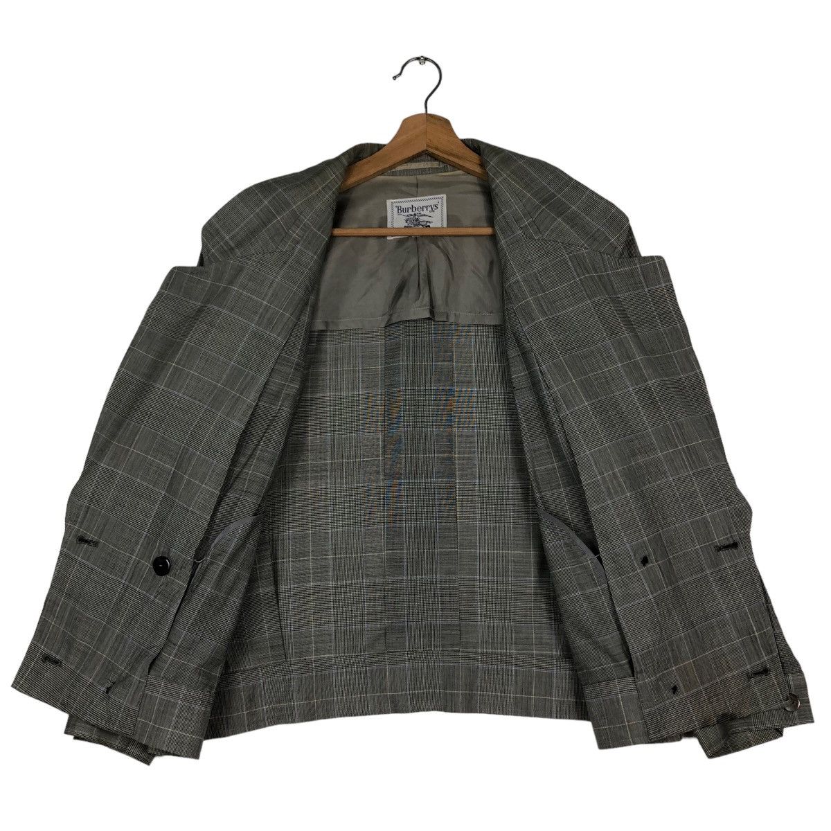 Burberry 🔥Vintage Burberrys Bomber Jacket Tartan Design Size US M / EU 48-50 / 2 - 13 Thumbnail