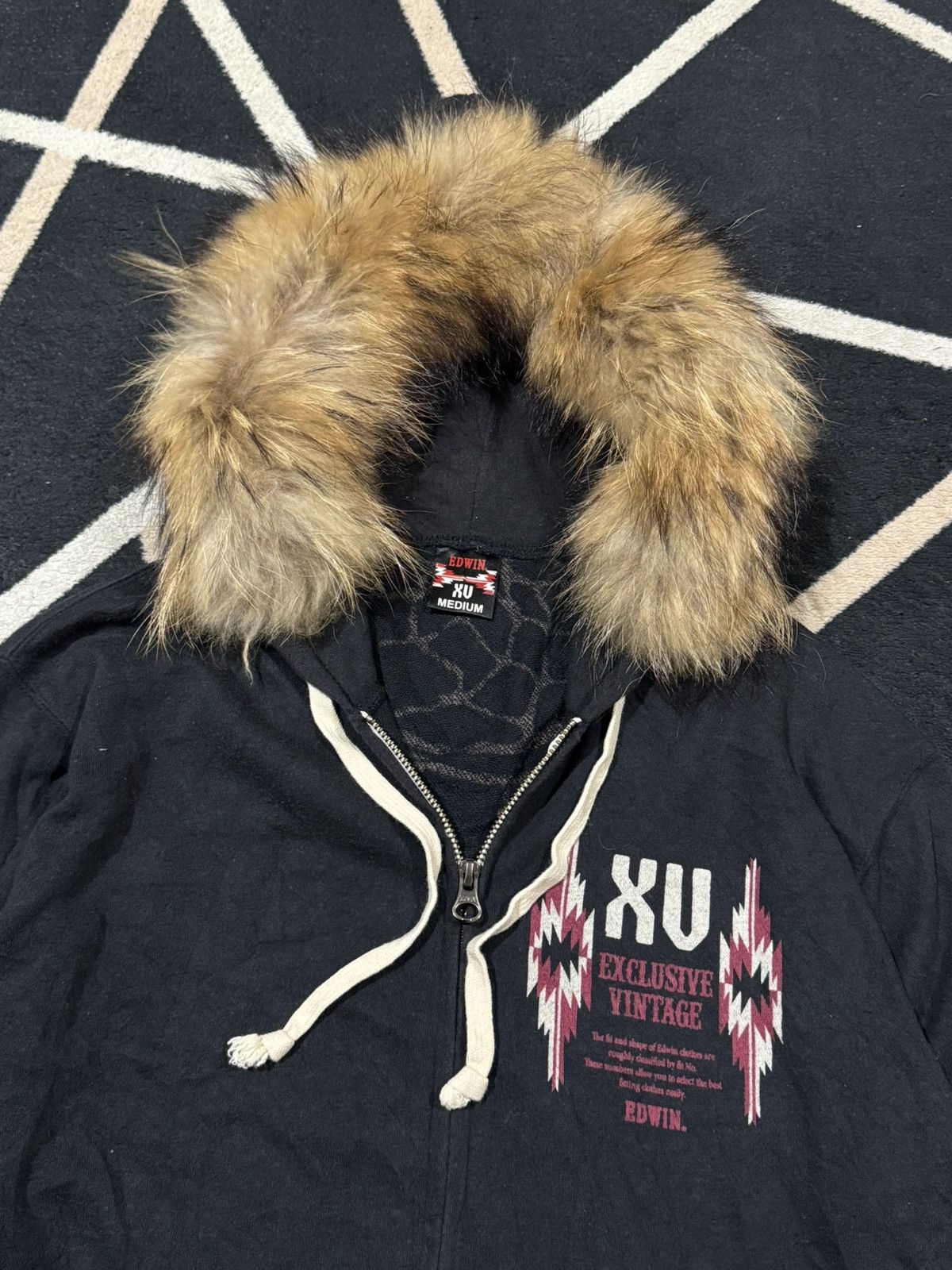 Hysteric Glamour FUR HOODIE ARCHIVE EDWIN LGB JAPANESE STYLED Size US M / EU 48-50 / 2 - 5 Thumbnail