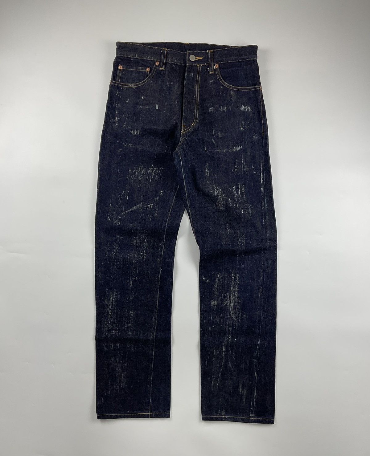 Comme des Garcons Comme des Garcons Homme AD2002 Coated Selvedge Denim Size US 30 / EU 46 - 1 Thumbnail