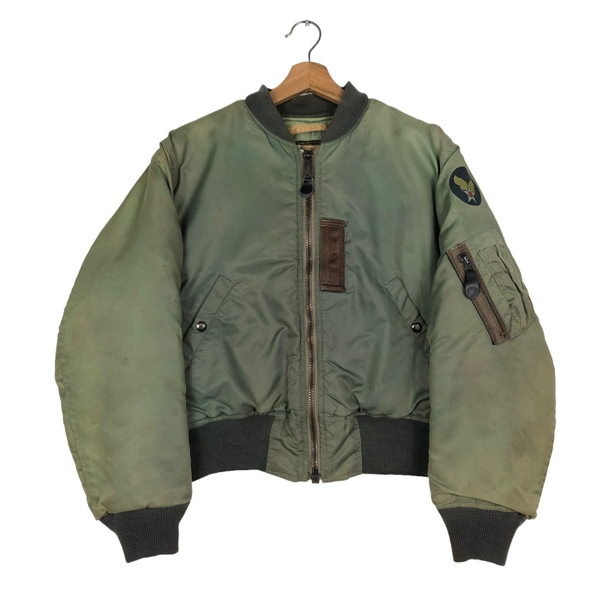 Buzz Rickson's 🔥VINTAGE MA-1 BOMBER JACKET BUZZ RICKSONS FLIGHT WEAR Size US S / EU 44-46 / 1 - 3 Thumbnail