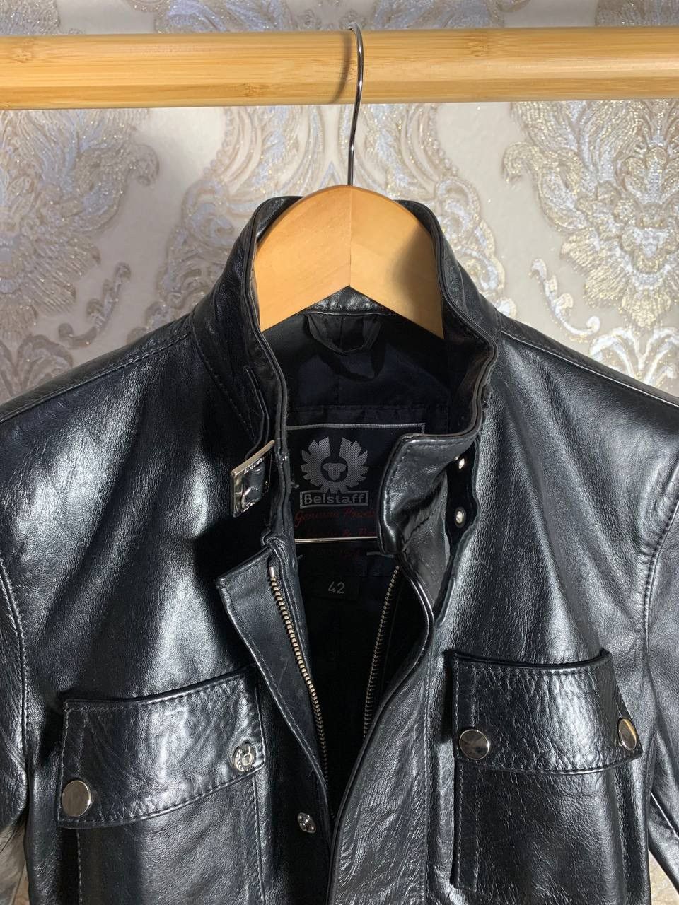 Belstaff × Vintage VERY RARE BELSTAFF LEATHER JACKET MOTORCYCLE JAPAN STYLE Y2K Size US S / EU 44-46 / 1 - 5 Thumbnail