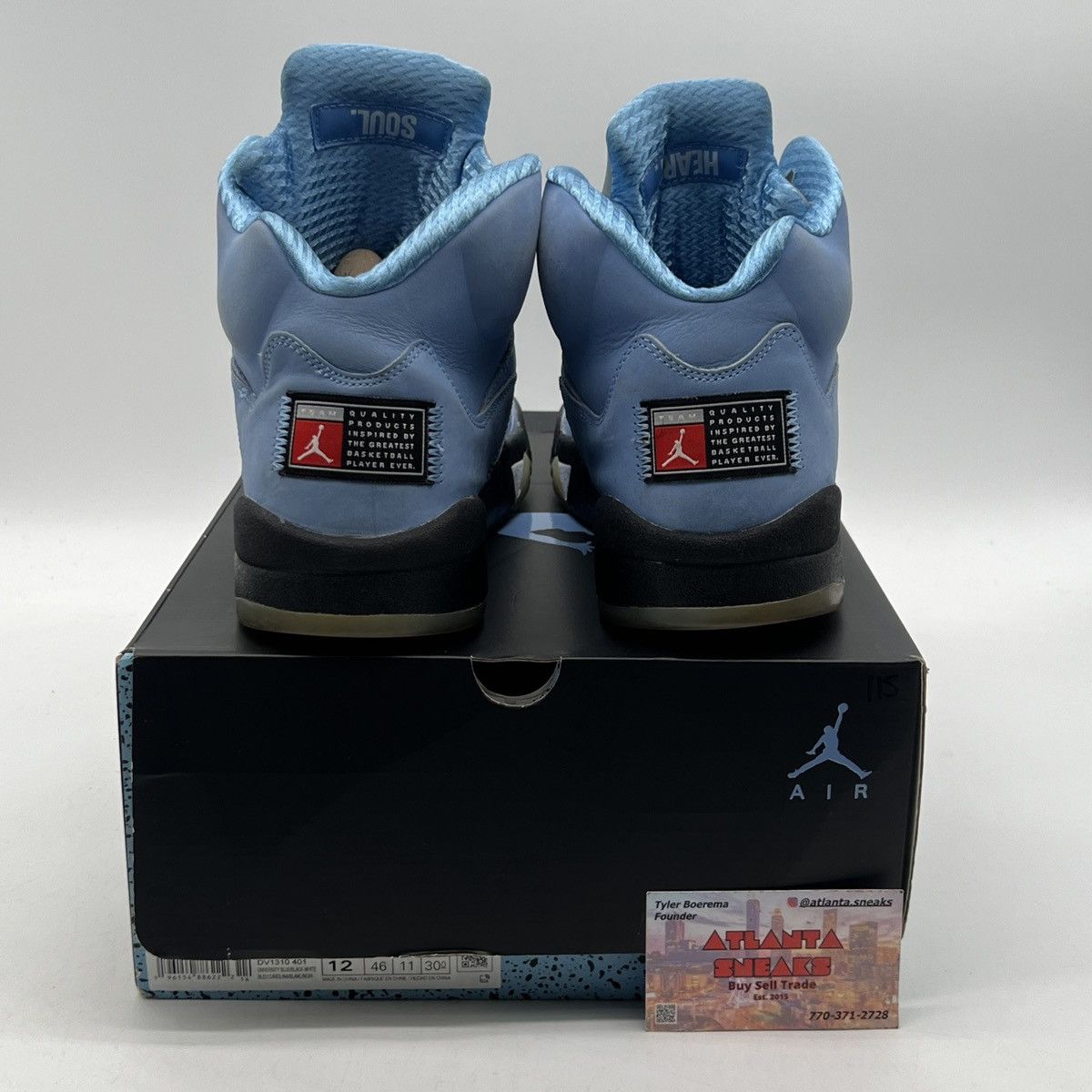 Jordan Brand Air Jordan 5 unc Size US 12 / EU 45 - 3 Thumbnail