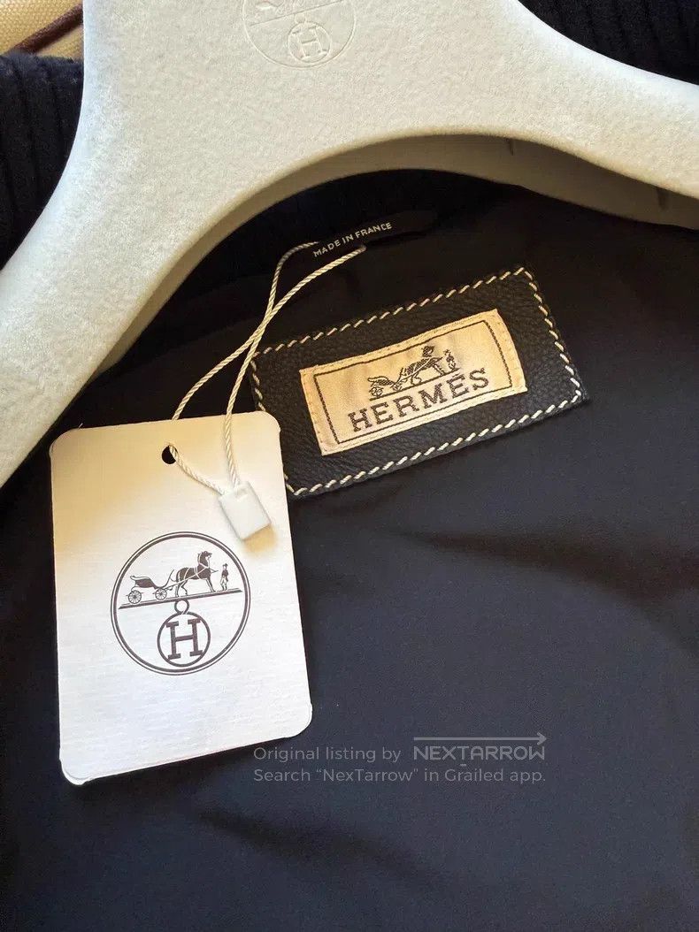 Hermes Hermes Knight Style Cashmere Patchwork Down Jacket Size US M / EU 48-50 / 2 - 6 Thumbnail