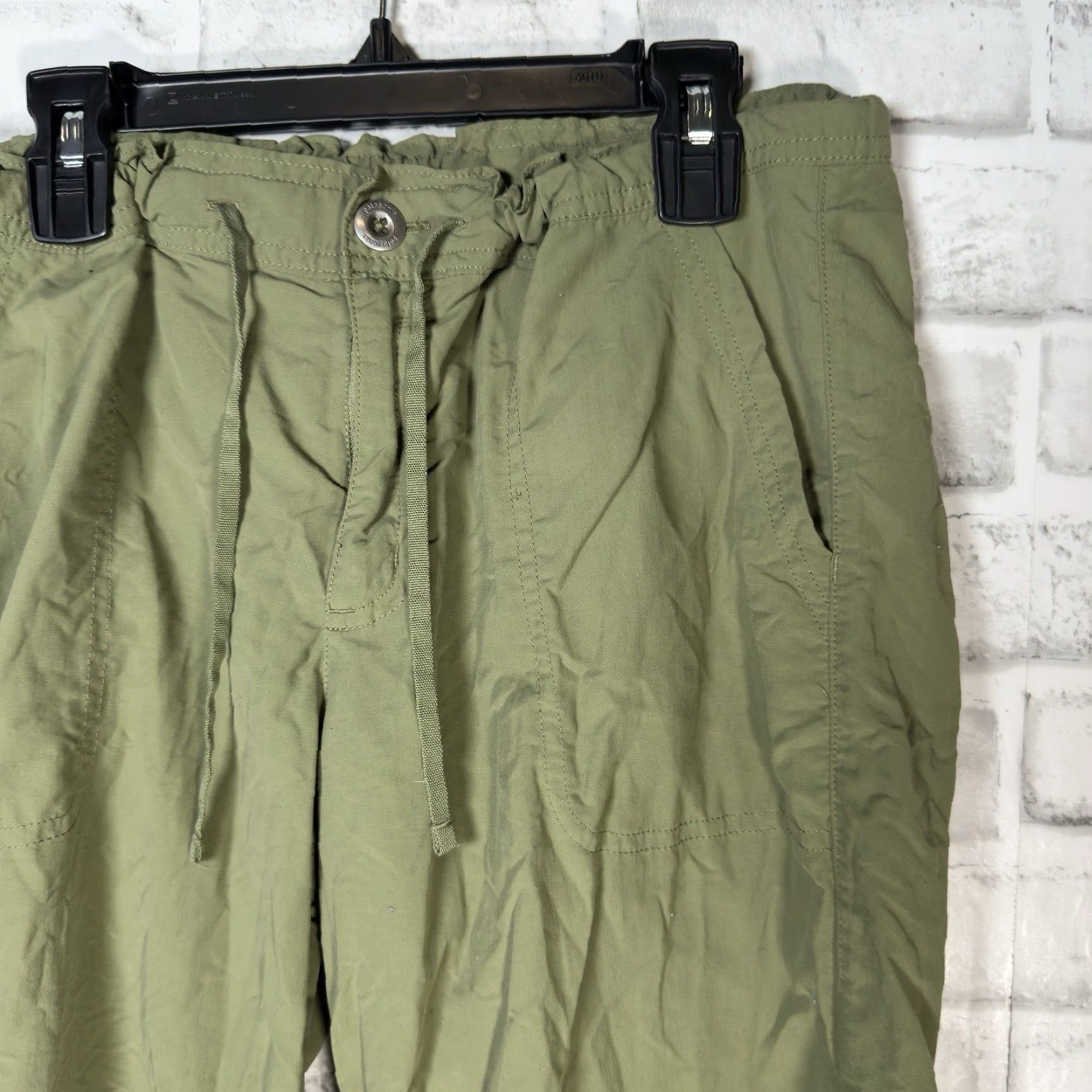 Patagonia Patagonia Pants Womens 8 Green Nylon Cargo 100% Nylon Hiking Regular Size Size 30" / US 8 / IT 44 - 2 Thumbnail