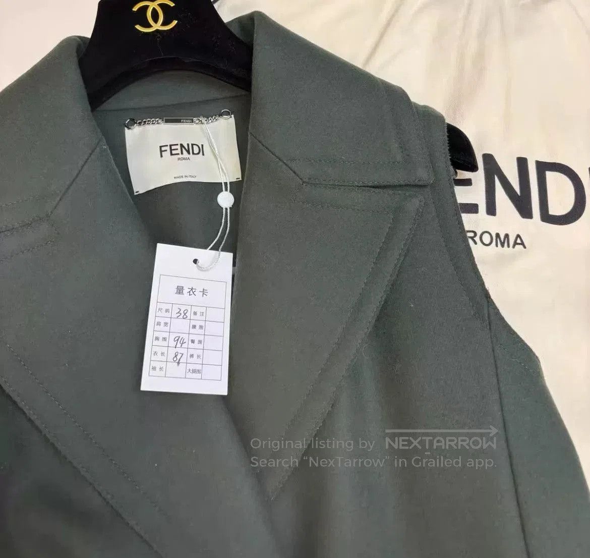 Fendi Fendi Fox Fur Detachable Vest Coat. Size US S / EU 44-46 / 1 - 4 Thumbnail