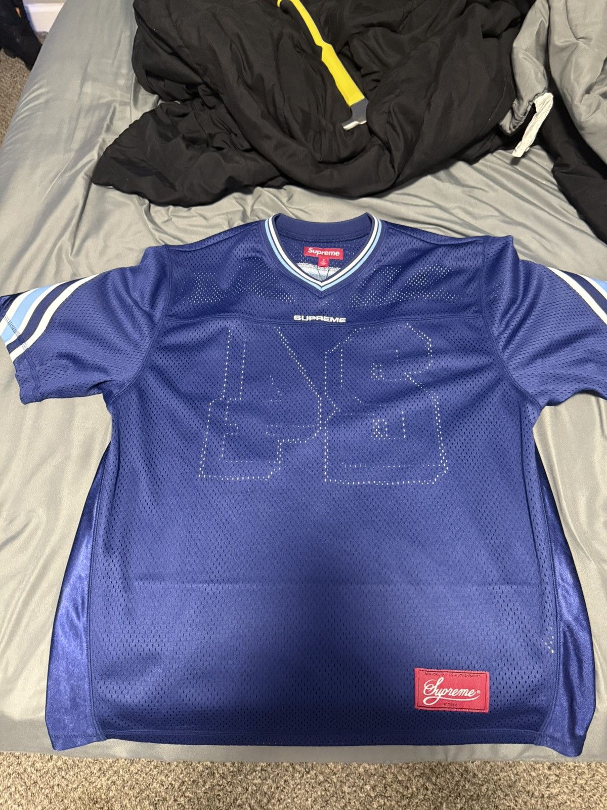 Supreme Supreme Jacquard Soccer Jersey | Grailed