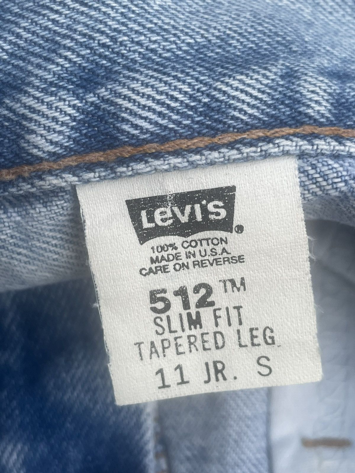 Levi's Vintage Levis 512 Faded Denim Size US 30 / EU 46 - 15 Thumbnail