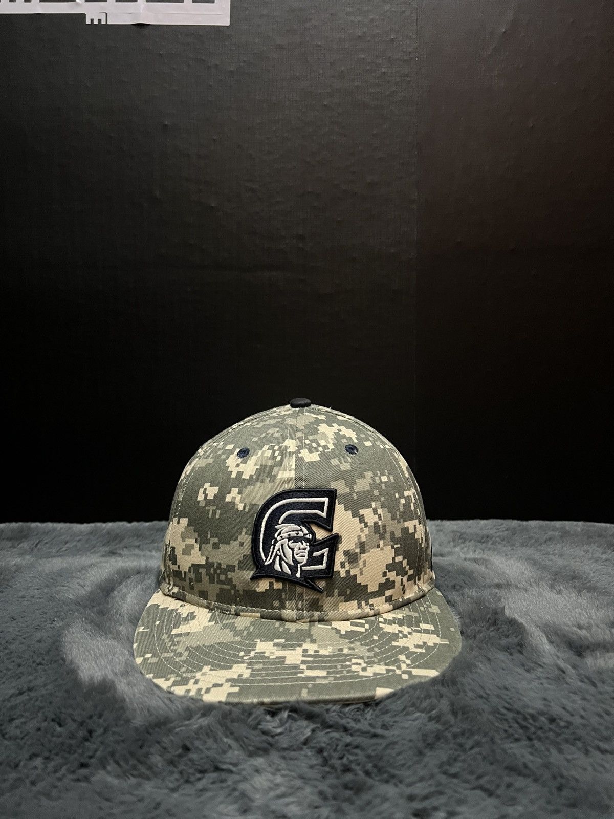 Nike Nike True Fitted Cap 7 3/8 – Camo “C Trojans” Size ONE SIZE - 1 Thumbnail