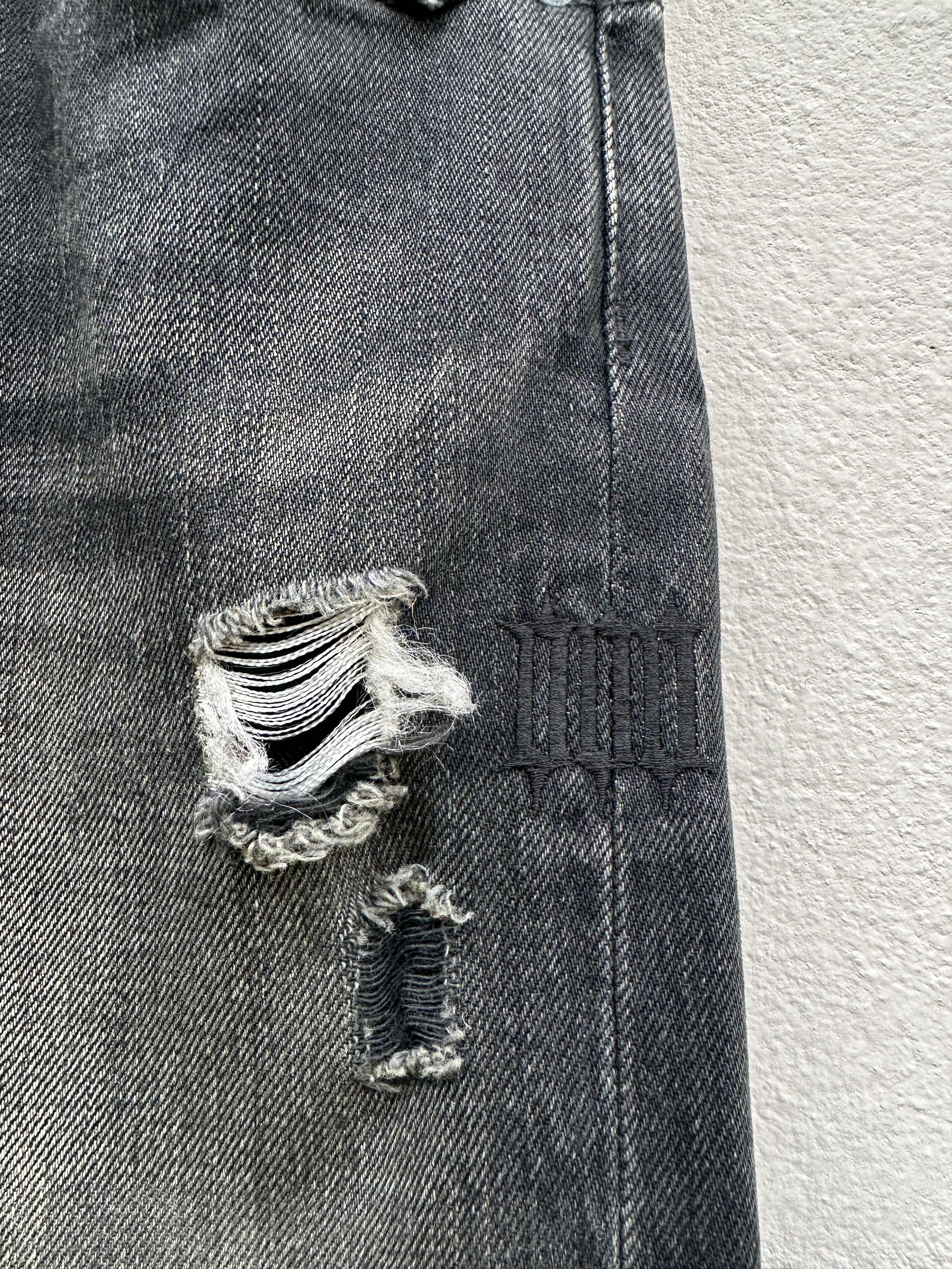 Yasuyuki Ishii Vintage Japanese Brand Troiso Distressed Flare Denim Jeans Size US 32 / EU 48 - 11 Thumbnail