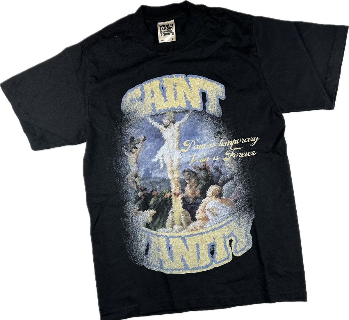 Vintage Saint Vanity Pain T-shirt Size US S / EU 44-46 / 1 - 1 Thumbnail