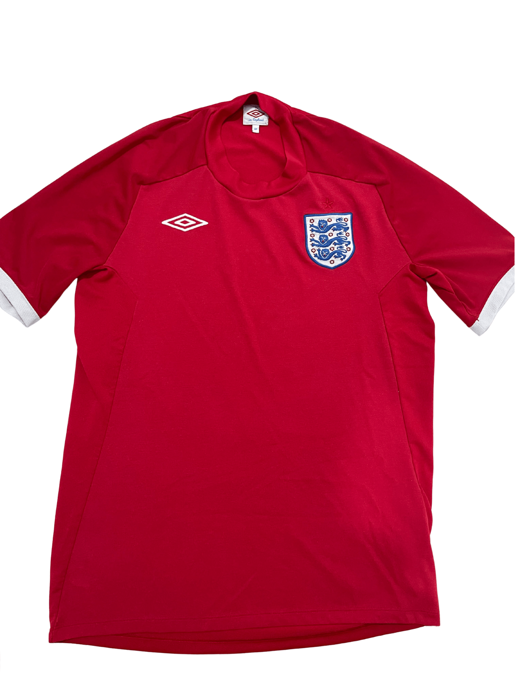 Umbro England Umbro Red Away Jersey Size 40 (M) Size US M / EU 48-50 / 2 - 1 Thumbnail