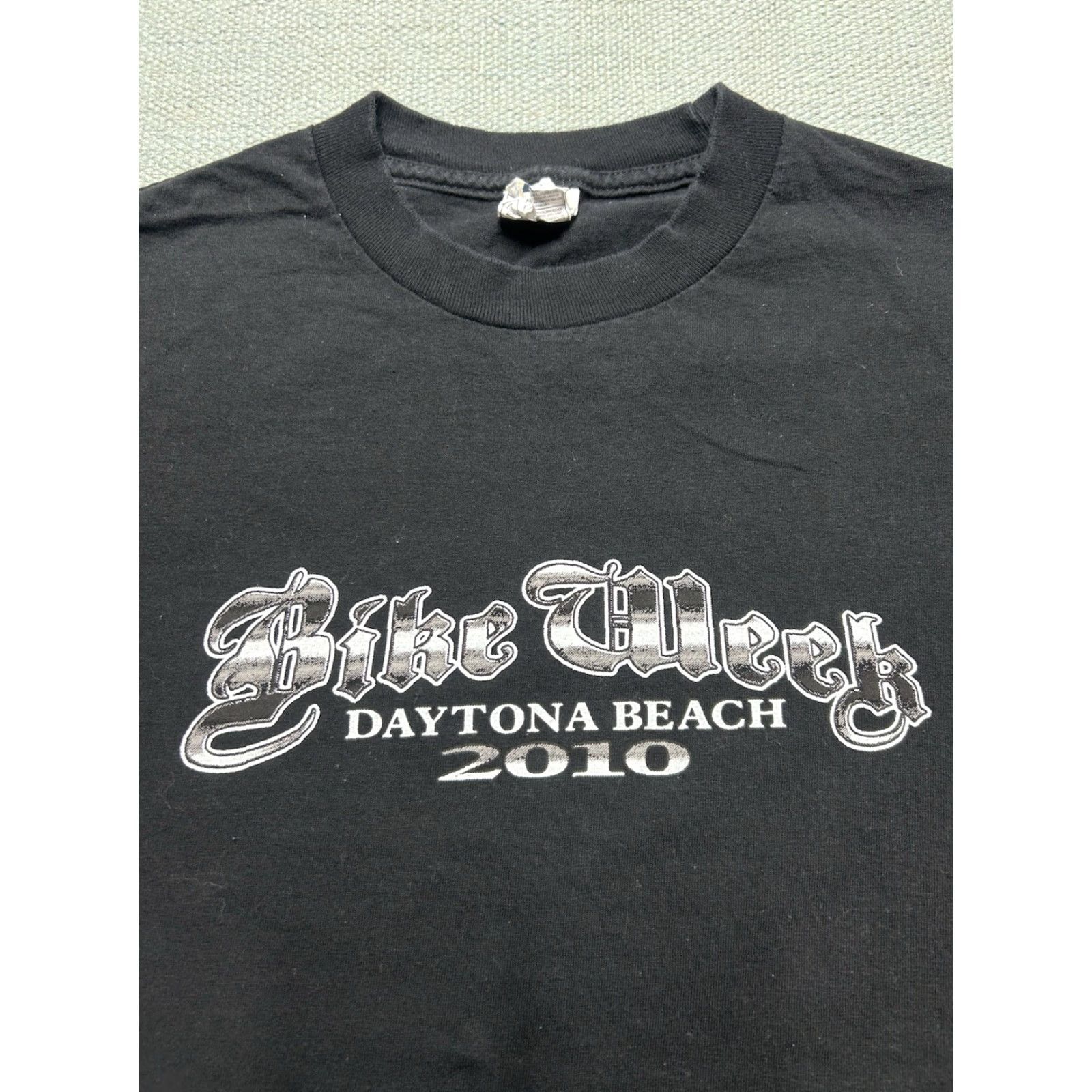 Harley Davidson Vtg Harley-Davidson Beach T-Shirt Men M Black Harley-Davidson Daytona Beach Bike Week Rolling Thunder C on? Size US M / EU 48-50 / 2 - 4 Thumbnail